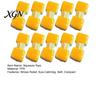 Kids Stress Relief Toy 10Pcs Rice Cake Squeezing Soft Squeeze Realistic Cheese Elastic TPR Baked Design for Desk Relax & Gift
