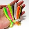 50PCS Vivid Silicone Fishing Soft Lures 5.5cm Soft Artificial Lures 9 Colors Fishing Jig Lure Fishing