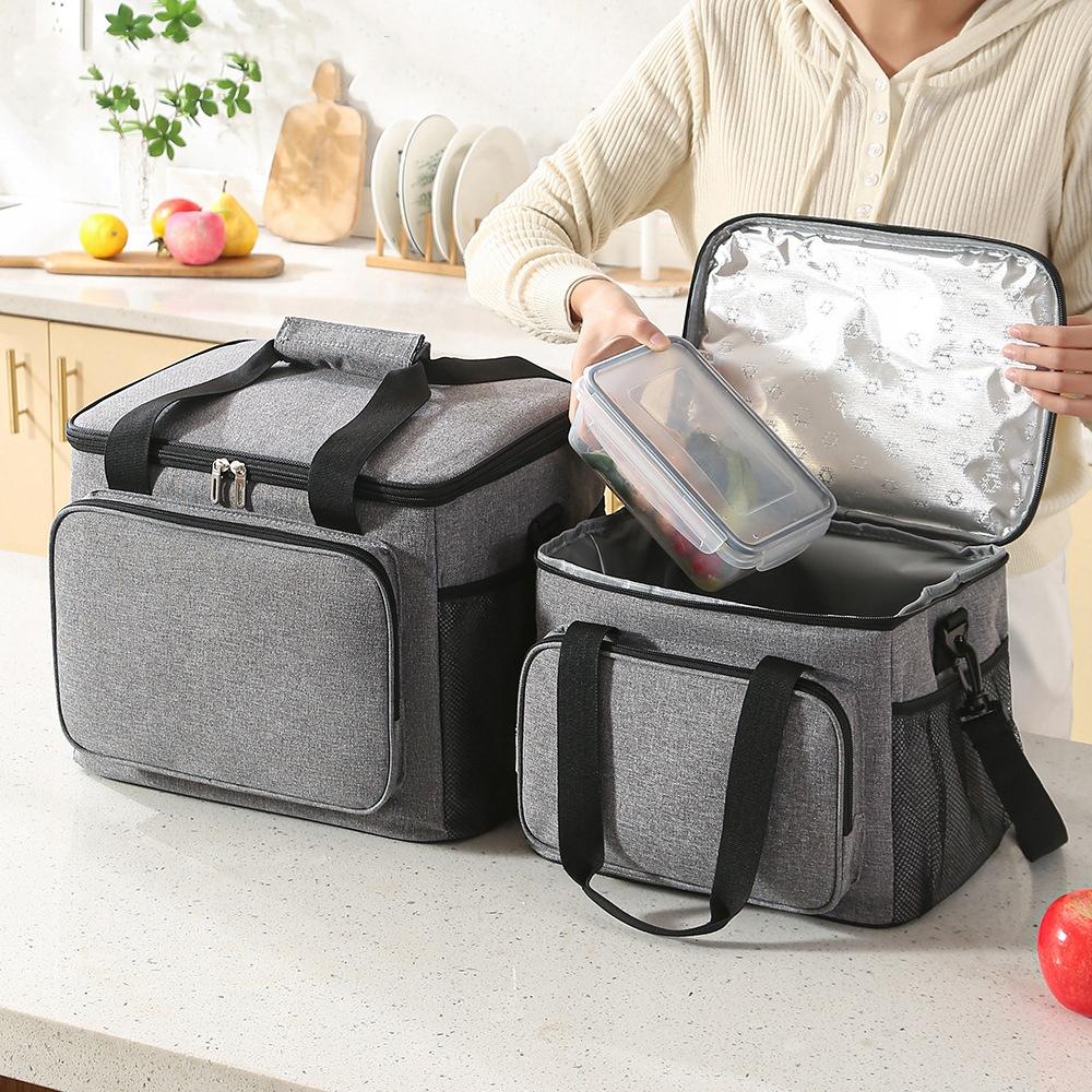 Thermal Bag For Lunch Box For Food, Small, Breakfast On The Shoulder