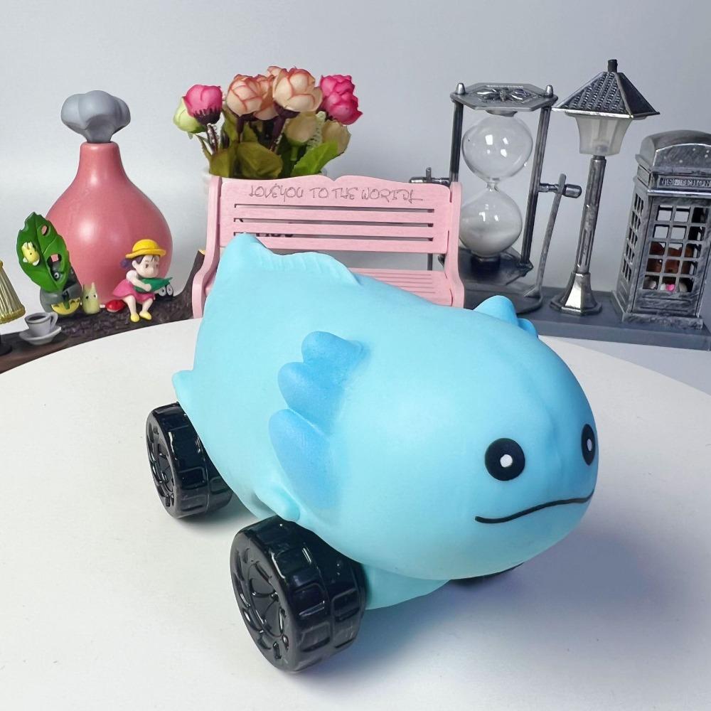 Hohe Elastizität Cartoon Fidget Spielzeug Dehnbares Auto Niedliches Quetschspielzeug Salamander Knete Spielzeug Kinder