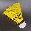 12Pcs Badminton Plastic White Badminton Shuttlecocks Practical Design Fun Recreational Game Suitable For Clubs Parties Gardens