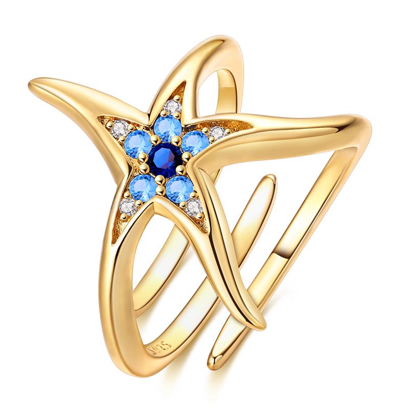 Original 925 Silver Adjustable Rings Eyes Clover Cat Dog Classic Design Ring High Quality Ladies Jewelry For Vacation