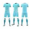 Custom Football Training Suit Set - Short Sleeve, Breathable Team Uniform for Adults & Children