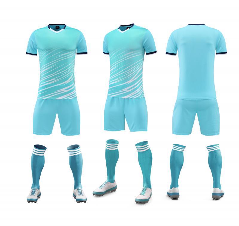 Custom Football Training Suit Set - Short Sleeve, Breathable Team Uniform for Adults & Children