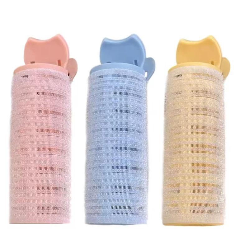 BEPAN 3pcs Fluffy Hair Roller Bangs Hair Root Fluffy Hair Clips Air Bangs Curling Rollers Self-adhesive Hairdressing Styling DIY Tool