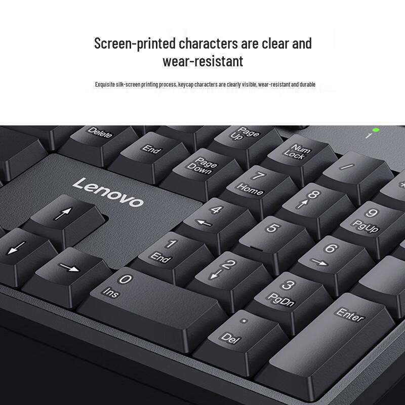 Lenovo MK23 Wireless Keyboard Mouse Combo