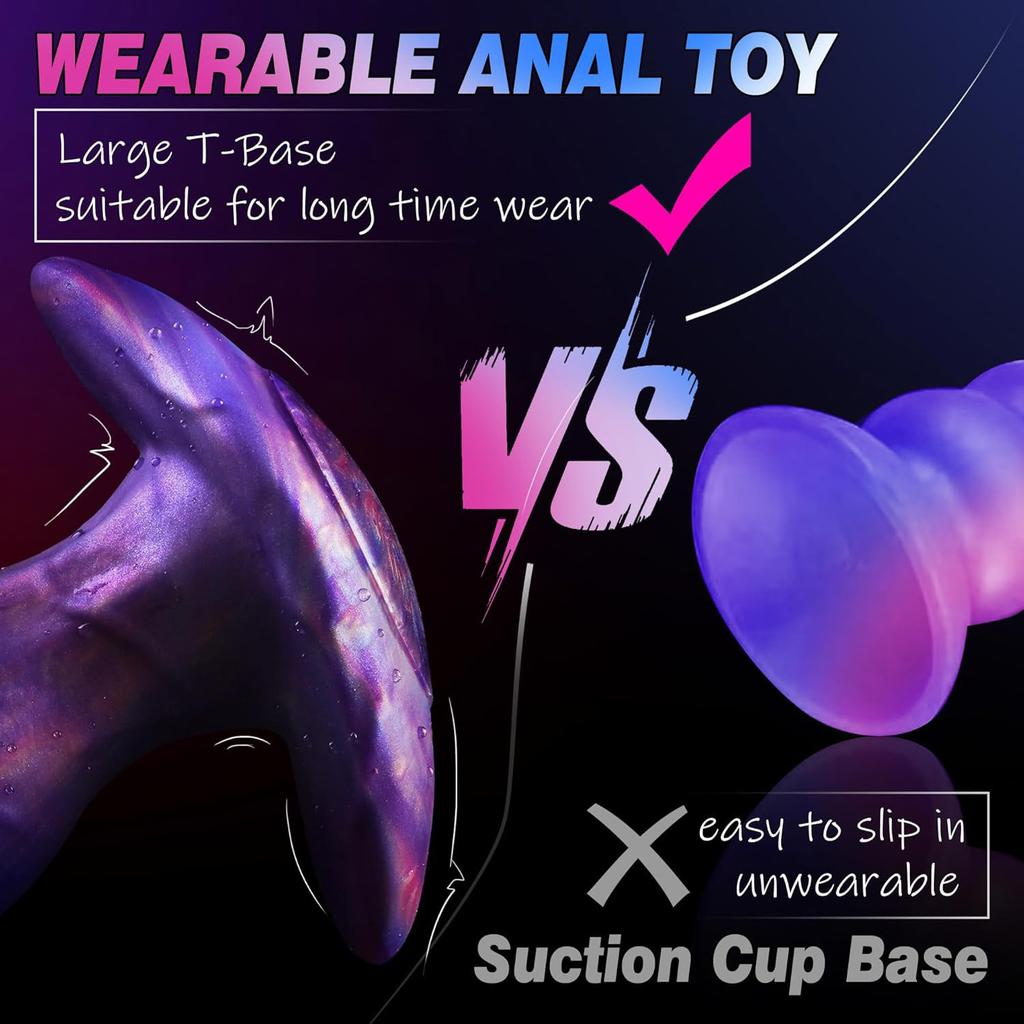 Hand Operated Liquid Silicone Anal Plug With Realistic Anal Plug For Male And Female Adult SM Sexual Products