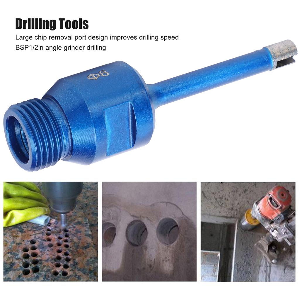 Hole Saw Drill Bit Drilling Tools for Angle Grinder Marble 1Celsius2in