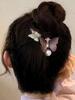 1Pcs Fashion Ancient Temperament Butterfly Tassel Hair Claws For Women Hair Accessories