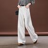 SOFSIL Women's Relaxed High-Waist Wide-Leg Denim Jeans