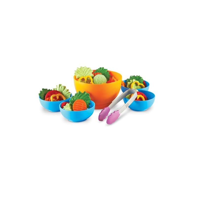Learning Resources Play Kitchen Set: Let's Make Salad (38 pieces) LER9745-D (Authentic Product)
