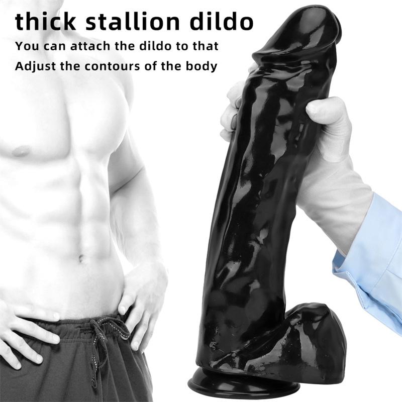 37*7.2cm Female Black Giant Anal Expansion Cum Expansion Giant Anal Plug Simulation Phallus Dildo