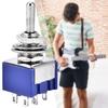 Przełączniki Rockerowe do Gitar Elektrycznych, Mini Przełącznik Rockerowy 3-pozycyjny, Przełącznik Selekcyjny Gitary w Stylu Vintage Do Większości Połączeń Gitarowych
