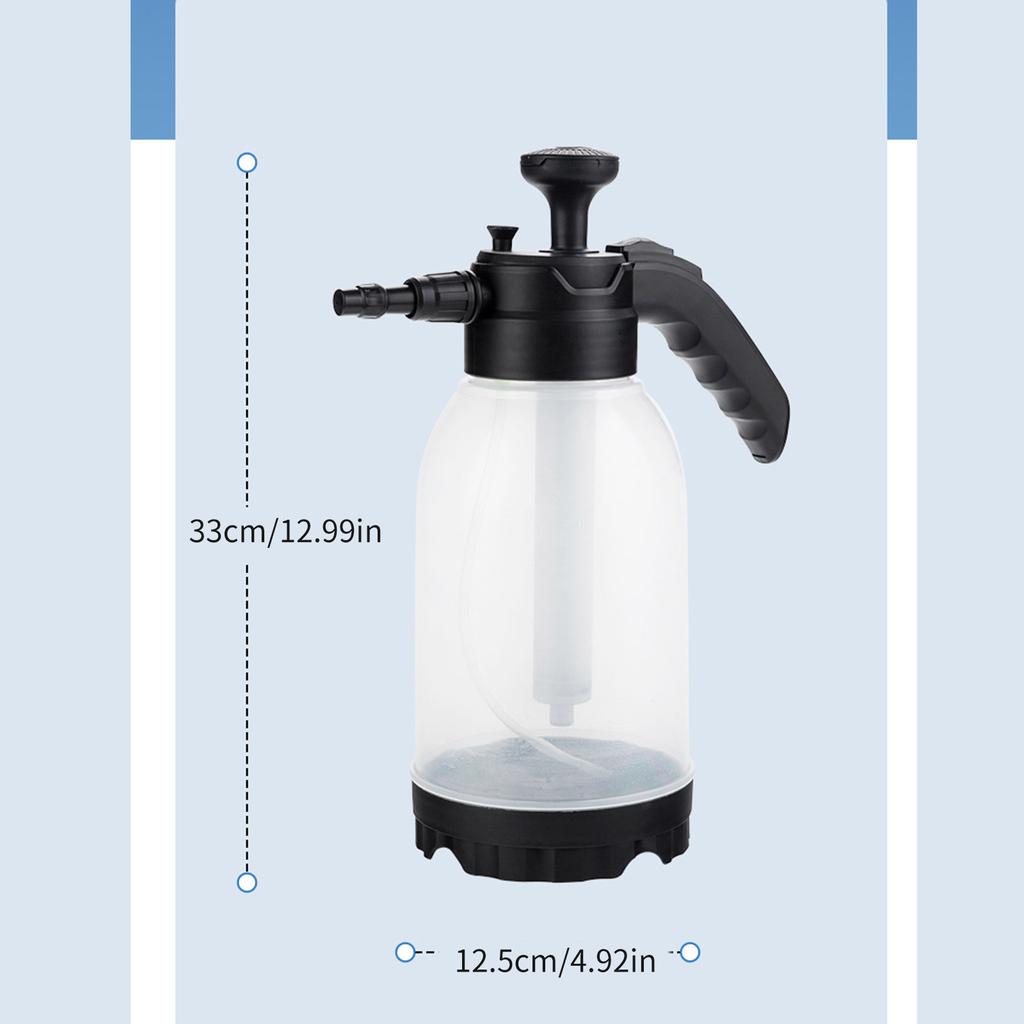 Foam Sprayer, Foaming Pump Blaster Hand Pressure Snow Foam Sprayer Water Sprayer, Hand Pressurized Soap Sprayer
