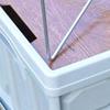 Camping Faltbarer Metallständer Tragbare Aluminiumlegierung Kistenständer Stahl Outdoor Aufbewahrungsboxen Regale für Reisekochen