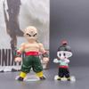 8Pcs Anime Dragon Ball Cute Broly Uron Master Roshi Krillin Mini Figure Model Toy PVC Children Statue Doll Collect Birthday Gift