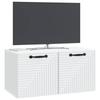 Wall Mounted TV Cabinet White 59.5 x 31 x 30 cm Particleboard