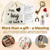 6 Sets Good Luck Gifts Little Bag Of Luck With Encouragement Card Luck Bag | Good Luck Meaning Small Bag Accessory 6 Little Figu