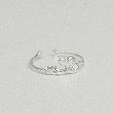Alaska al Horno [PLATA] Anillo Cisne Besándose