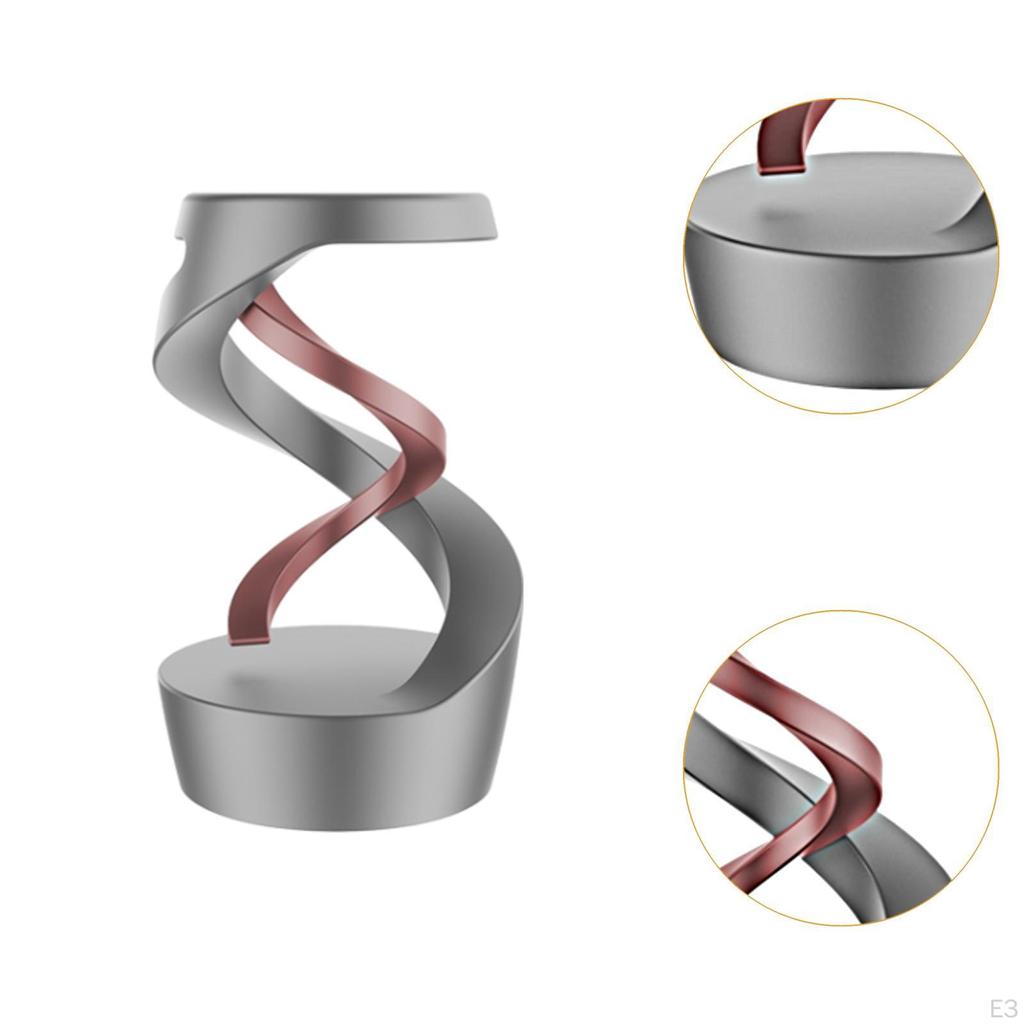 Defying Kinetic Desk Toy Desktop Rotating Gyroscope Decorative for Birthday Gift,Metal,Relaxing