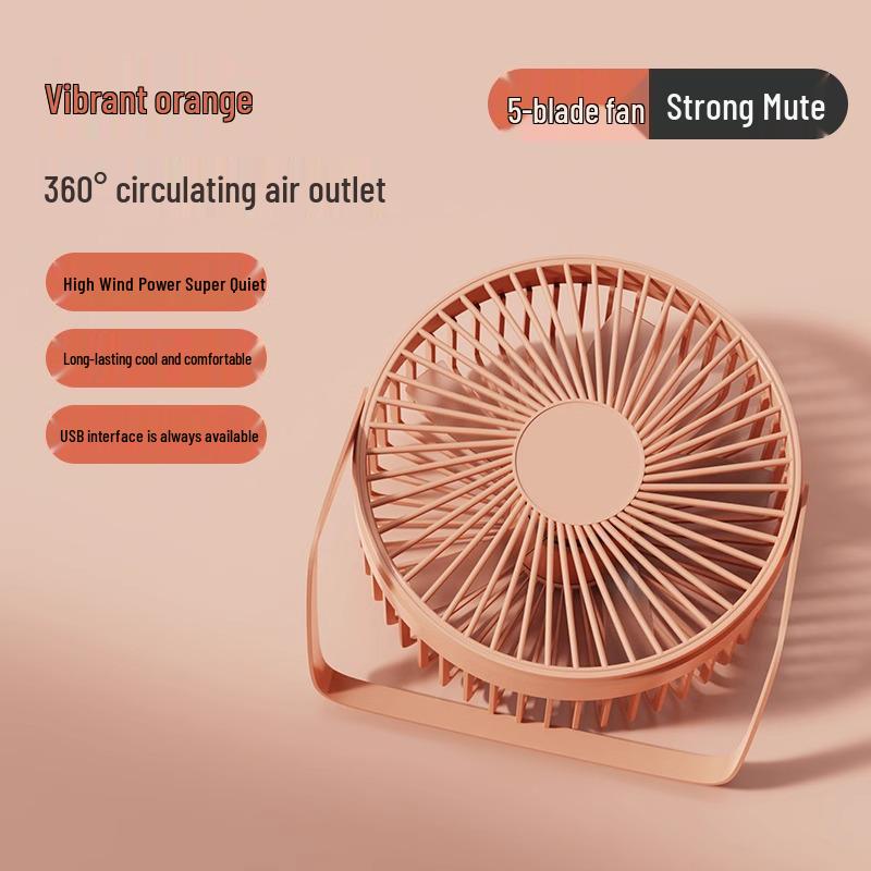 

T10 Portable USB Mini Fan for Outdoor, Student, and Office Use 800mAh