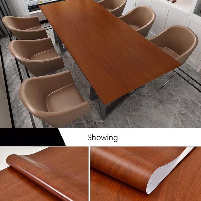 5 meter behang en behang Echt houtnerfbehang PVC Vinyl zelfklevend behang voor muur bureau kledingkast kast toonbank huisdecoratie