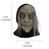 Creative Funny Old Witch Headgear Prom Props Latex Horror Tricky Scary Mask