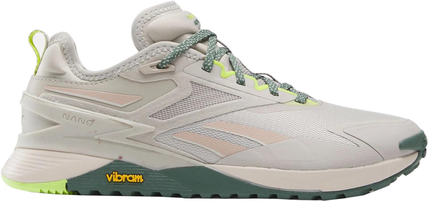 

Кроссовки Reebok NANO X3 ADVENTURE nude neon yellow greige emerald green 40 ½