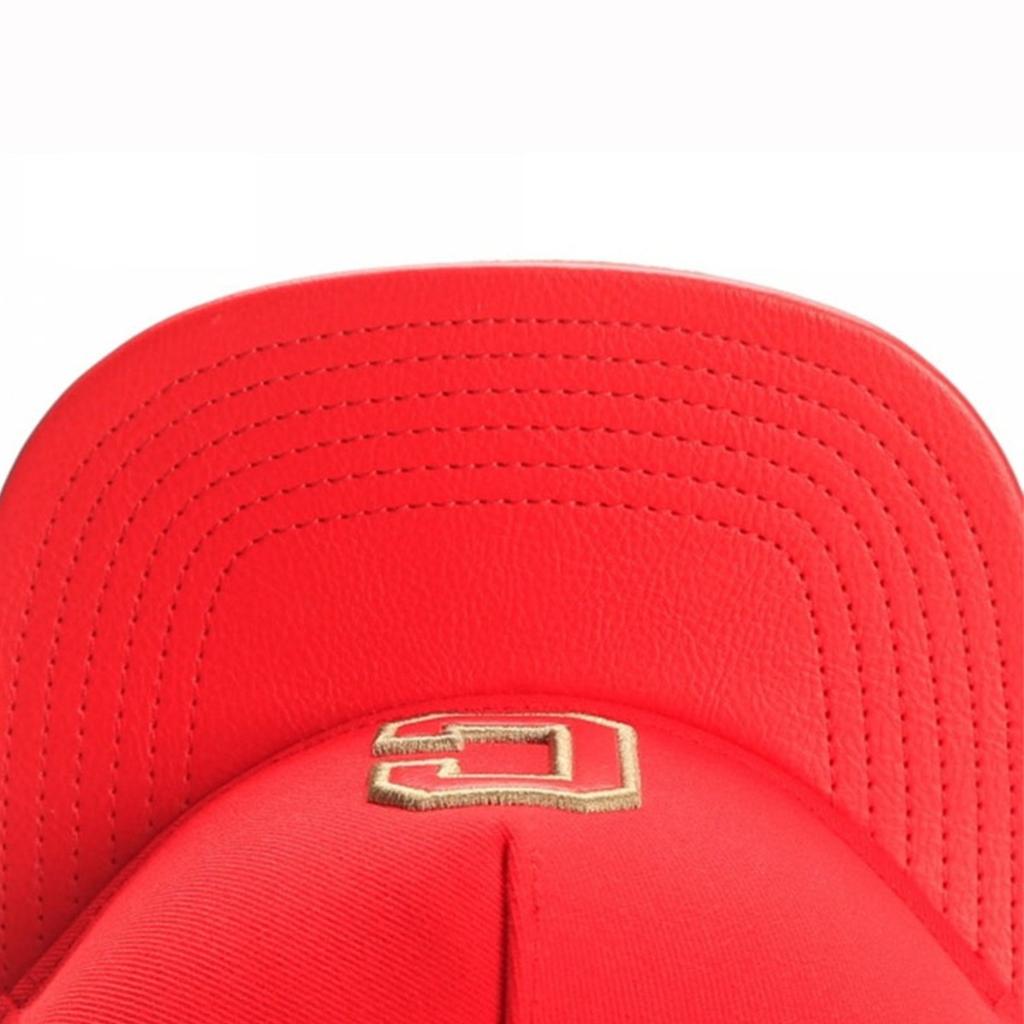 Export Red Letter C Hip Hop Cap Adjustable Baseball Cap Male Female Adult Cycling Sports