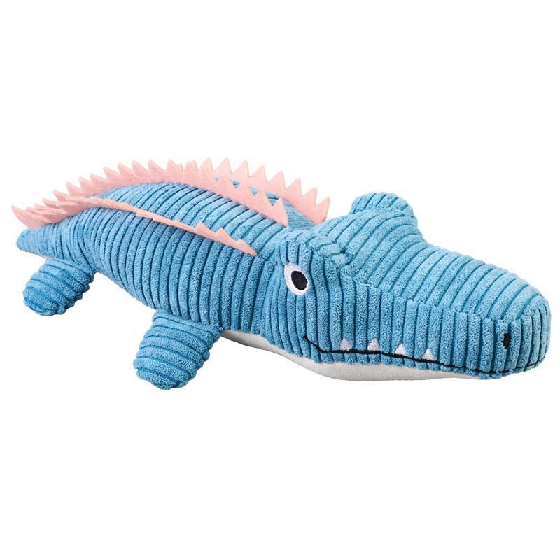 Realistic Crocodile Plush Pet Toys Squeaky Chew Toy For Puppies Boredom Grinding Teeth Interactive Dog Supplies