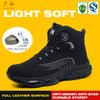 High Top Safety Shoes Men Steel Toe Work Shoes Men Women Work Safety Boots Construction Safety Shoes Protective Work Sneakers