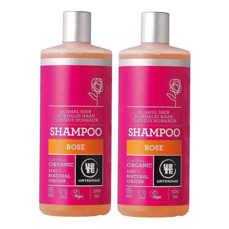 Urtekram Rose Shampoo 500ml x 2