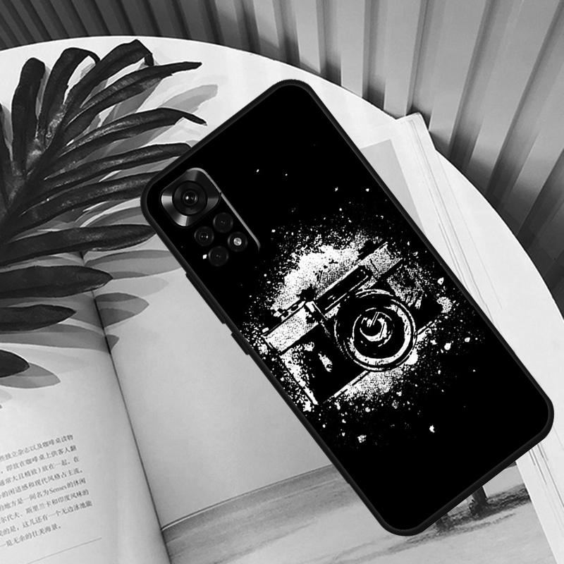 Classic Camera Lens Funda For Xiaomi Redmi Note 14 13 10 11 12 15 Pro Plus Case For Redmi 15C 14C 10C 12C 13C 15 Redmi 13C