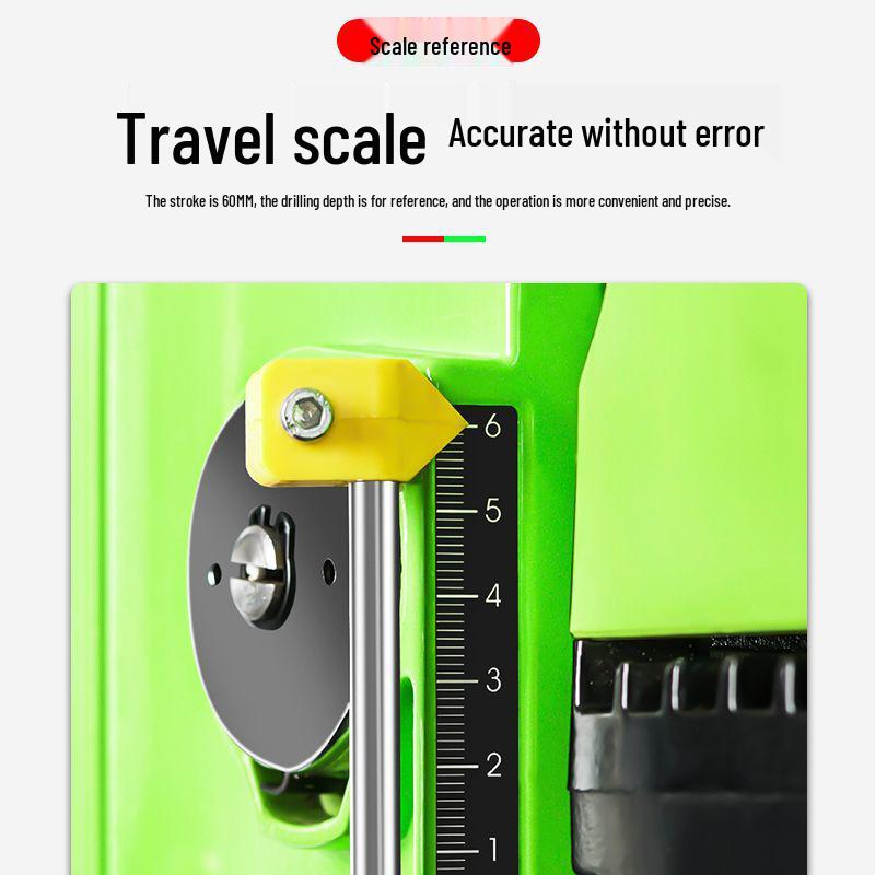 High-Precision Mini Drill Press 220V: Industrial Grade Electric Bench Drill for Multifunctional Household Use