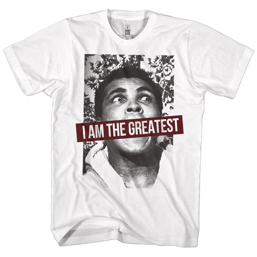 Muhammad Ali Boxing Legend Yelling I AM THE GREATEST Men s T Shirt 2XL