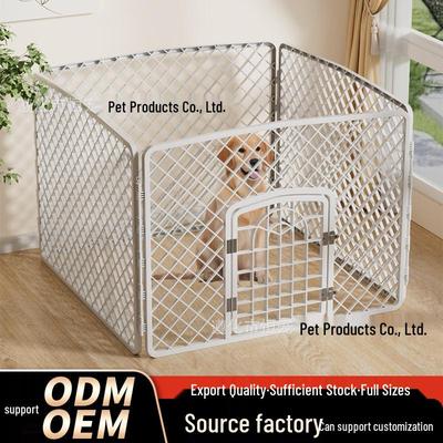 Pet Dog Fence: Indoor Isolation Gate for Small, Medium, and Large Dogs - Durable Resin Construction