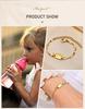 Personalized Name Crown Bracelet  for Little Boy Girl , Customized ID Bangle, Stainless Steel Not Allergic Birthday Gift