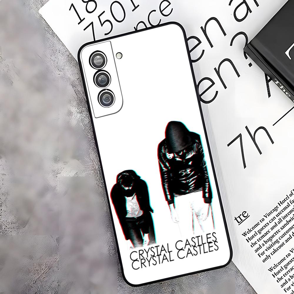 Band Crystal Castle Phone Case For Samsung S26 S25 Edge S24 S23 S22 S21 S20 Ultra Plus Fe Galaxy A54 A53 A34 A25 A16 Cover