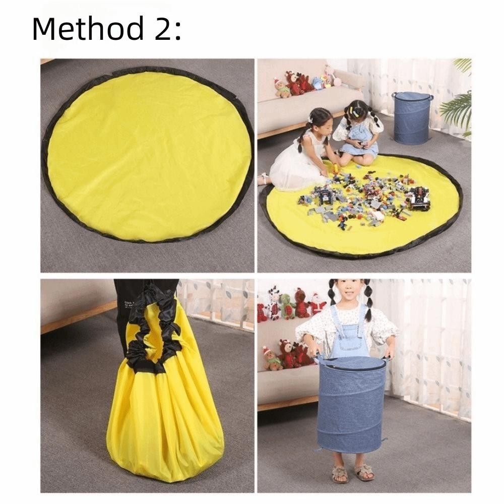 Large Capacity Game Mat Storage Bucket Hand-held Toy Storage Bucket Living Room