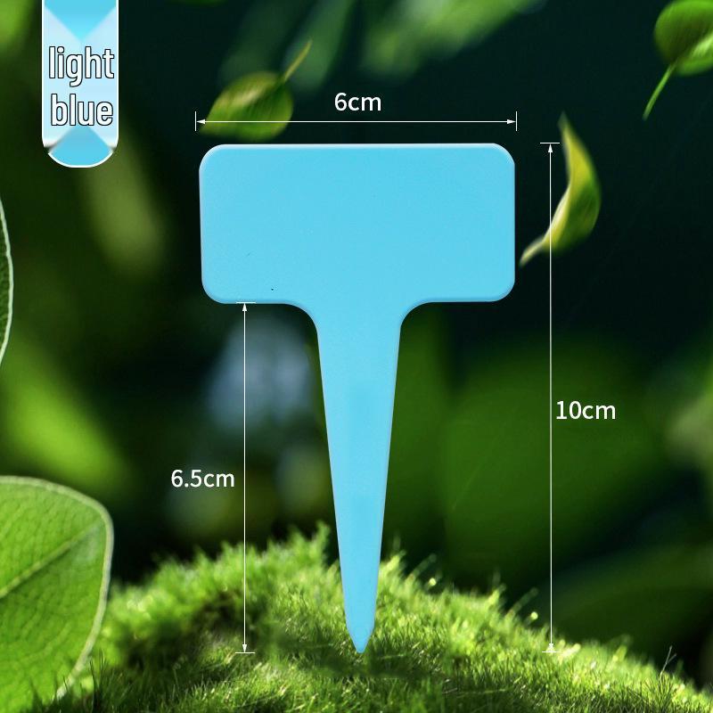 Colorful Writable Garden Plant Tags for Succulents and Flowers