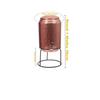 5 Litre Hammered Copper Water Dispenser (Matka/Pot) Container Pot with 1 Copper Glass and Stand,Pure Copper and Ayurvedic Health Benefits (5000 Ml)