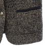Banana Republic Gesamter Griff Stehkragen Jacke 2 Marineblau-System Damen Gebraucht