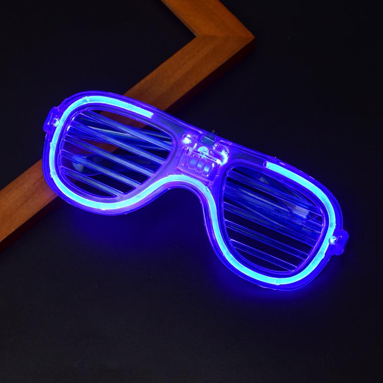 

Светодиодные мигающие очки-жалюзи для вечеринок и концертов