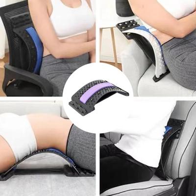 Back Stretcher Lightweight Portable Lumbar Traction Device Eco-friendly Back Pain Corrector for Pain Relief