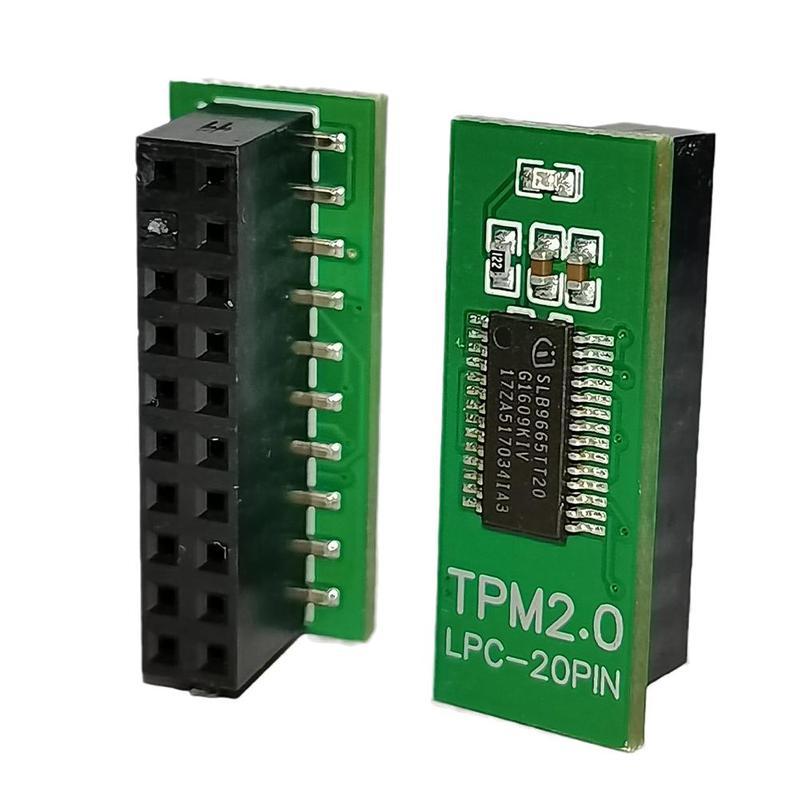 Tpm 1.2 Encryption Security Module Board Remote Control TPM1.2 LPC 20 Pin Motherboards Card for ASUS MSI ASROCK GIGABYTE D4C1