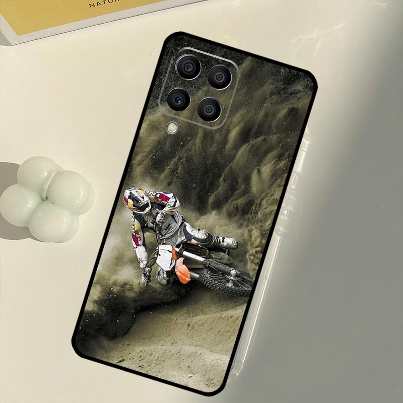 Moto Cross Motorcycle Sport For Samsung Galaxy M31 M16 M11 M21 M13 M33 M35 M53 M55 M15 M14 M34 M54 M12 M32 M52 M06 Case