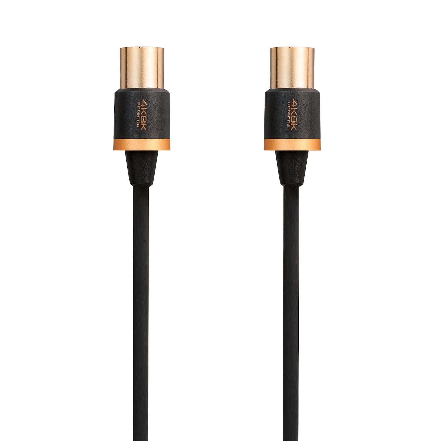 

Elecom Антенный кабель прямой тонкий упаковка черного цвета [Совместимый с 4K/8K] Штекер F-типа, Штекер S-типа, Кабель, 0,7 м, 2, (DH-ATSS48K207BK) чёрный