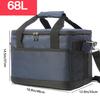 Outdoor Camping Picnic Aluminum Foil Insulated Box Handheld Cooler Fresh Box Crossbody Bento Lunch Bag Home Large Capacity