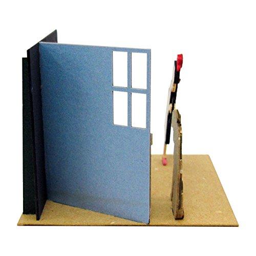 Sankei Studio Ghibli Mini Kiki's Delivery Service - Old Dog Jefferson & Kiki Non-Scale Papercraft MP07-84