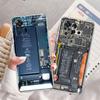 Průhledné pouzdro na základní desku pro Xiaomi Redmi Note 11 Pro 10 9 9S 8 8T 7 9A 9C 9T 10 10C K40 Transparentní kryt telefonu
